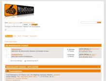 Tablet Screenshot of forum.mindcrushers.de